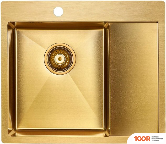 Кухонная мойка Paulmark KRONER 59F PM225951-GML (136975)