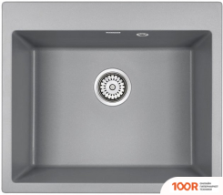 Кухонная мойка Paulmark KANTE 60 PM106052-GRM (136952)
