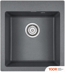 Кухонная мойка Paulmark KANTE 45 PM104651-DG (136932)