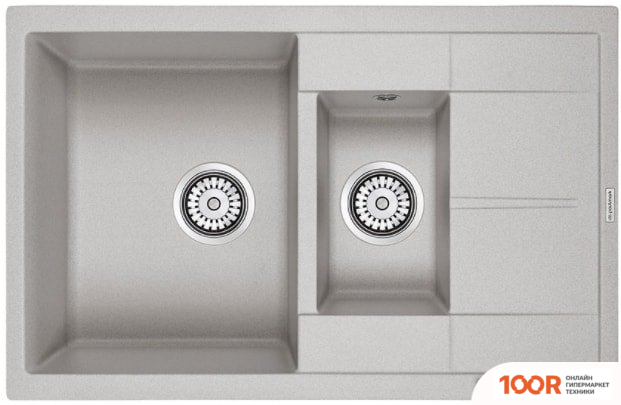 Кухонная мойка Paulmark FESTE PM237850-GR (136849)