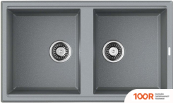Кухонная мойка Omoikiri TEDORI 86-2 GR (LENINGRAD GREY) (136713)