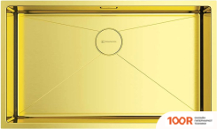 Кухонная мойка Omoikiri TAKI 74-U/IF LG (СВЕТЛОЕ ЗОЛОТО) (136616)