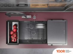 Кухонная мойка Omoikiri TAKI 74-U/IF LG (СВЕТЛОЕ ЗОЛОТО) (136616)