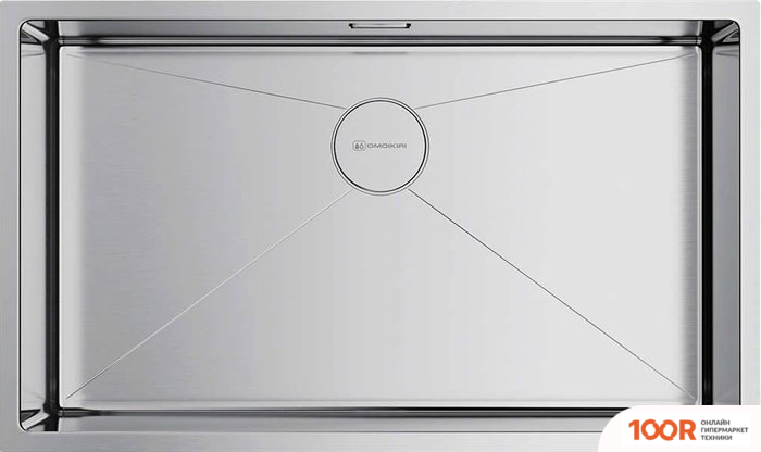 Кухонная мойка Omoikiri TAKI 74-U/IF IN (НЕРЖАВЕЮЩАЯ СТАЛЬ) (136615)