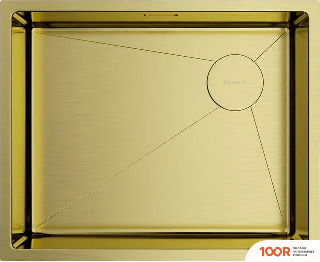 Кухонная мойка Omoikiri TAKI 54-U/IF SIDE SF LG (СВЕТЛОЕ ЗОЛОТО) (136605)