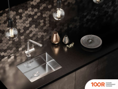 Кухонная мойка Omoikiri TAKI 54-U/IF GB (ГРАФИТ) (136602)