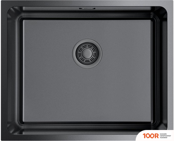 Кухонная мойка Omoikiri TADZAVA 54-U/I-GM ULTRA 4993267 (ВОРОНЕНАЯ СТАЛЬ) (136592)