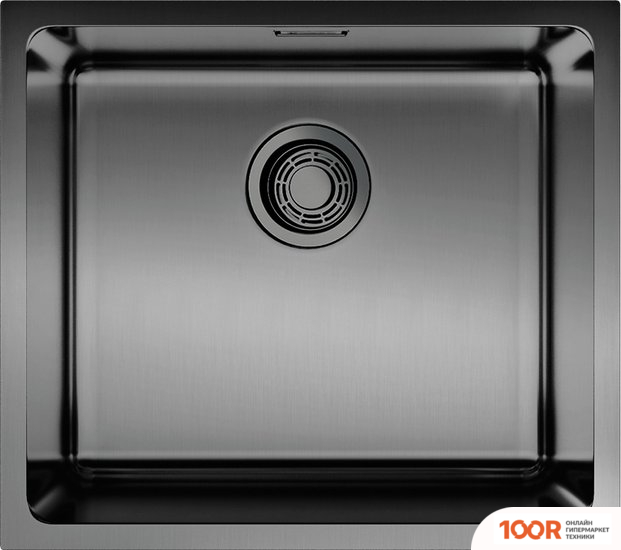 Кухонная мойка Omoikiri TADZAVA 49-U/I-GM 4993076 (ВОРОНЕНАЯ СТАЛЬ) (136588)