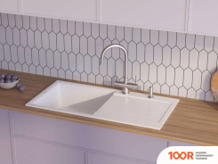 Кухонная мойка Omoikiri SAKAIME 100 BE (ВАНИЛЬ) (136470)