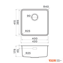 Кухонная мойка Omoikiri OMI 43-U/I-LG ULTRA (СВЕТЛОЕ ЗОЛОТО) (136457)