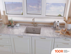 Кухонная мойка Omoikiri KASEN 53-INT LG (СВЕТЛОЕ ЗОЛОТО) (136321)