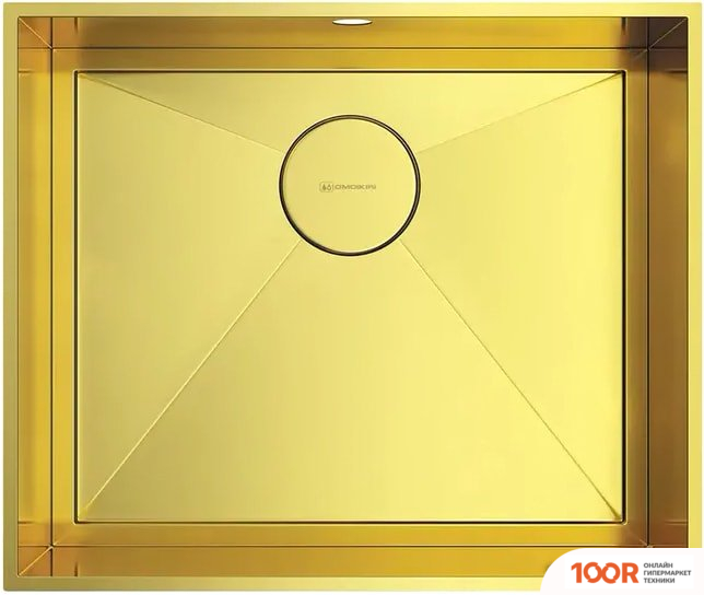 Кухонная мойка Omoikiri KASEN 53-INT LG (СВЕТЛОЕ ЗОЛОТО) (136321)