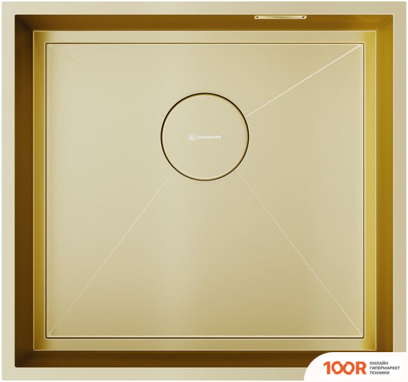 Кухонная мойка Omoikiri KASEN 48-26 INT LG (СВЕТЛОЕ ЗОЛОТО) (136315)
