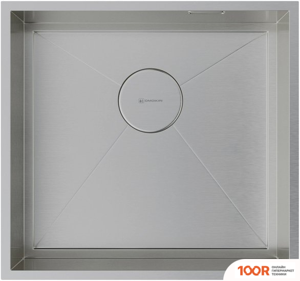 Кухонная мойка Omoikiri KASEN 48-26 INT IN (НЕРЖАВЕЮЩАЯ СТАЛЬ) (136314)