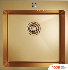 Кухонная мойка Mixline PRO 550548 (ЗОЛОТО, С СИФОНОМ) (136159)