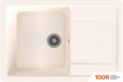 Кухонная мойка Mixline ML-GMS15 551145 (БЕЛЫЙ) (136139)