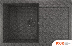 Кухонная мойка Mixline ML-GM31 (ТЕМНО-СЕРЫЙ 309) 537715 (136072)