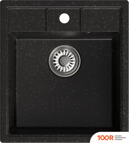 Кухонная мойка Mixline ML-GM28 552096 (ЧЕРНЫЙ) (136053)