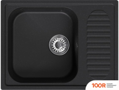 Кухонная мойка Mixline ML-GM18 551978 (УЛЬТРА-ЧЕРНЫЙ) (135915)