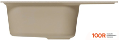 Кухонная мойка Mixline ML-GM18 551973 (БЕЖЕВЫЙ) (135910)
