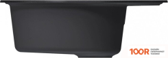 Кухонная мойка Mixline ML-GM17 551946 (УЛЬТРА-ЧЕРНЫЙ) (135901)