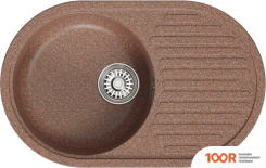 Кухонная мойка Mixline ML-GM16 551925 (ТЕРРАКОТОВЫЙ) (135879)