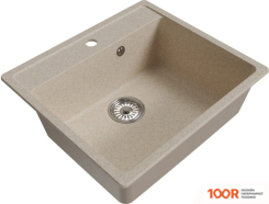 Кухонная мойка Mixline ML-GM15 551917 (БЕЖЕВЫЙ) (135871)