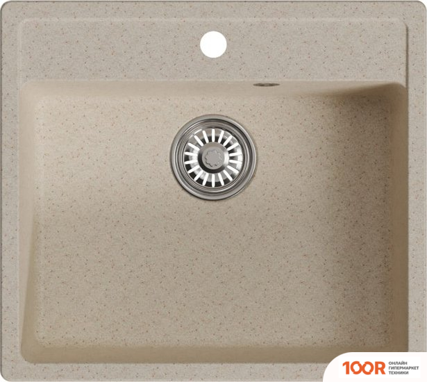 Кухонная мойка Mixline ML-GM15 551917 (БЕЖЕВЫЙ) (135871)