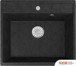 Кухонная мойка Mixline ML-GM15 547628 (АНТРАЦИТ) (135865)