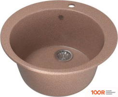 Кухонная мойка Mixline ML-GM13 551889 (ТЕРРАКОТОВЫЙ) (135842)