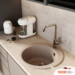 Кухонная мойка Mixline ML-GM13 551888 (ПЕСОЧНЫЙ) (135841)