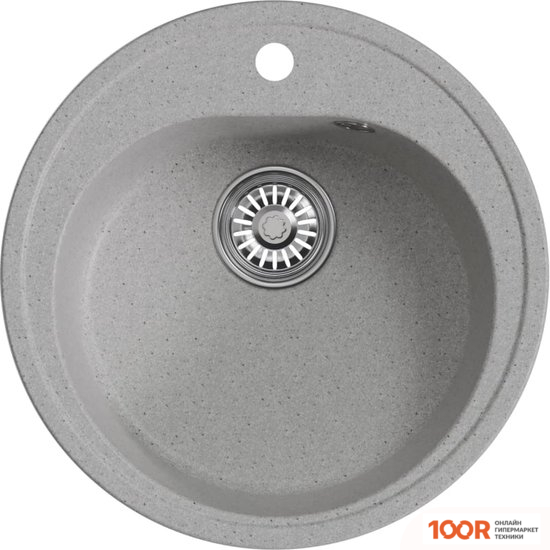 Кухонная мойка Mixline ML-GM11 551823 (СЕРЫЙ) (135817)