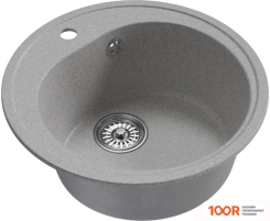 Кухонная мойка Mixline ML-GM11 551823 (СЕРЫЙ) (135817)