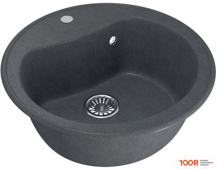 Кухонная мойка Mixline ML-GM09 551804 (АНТРАЦИТ) (135794)