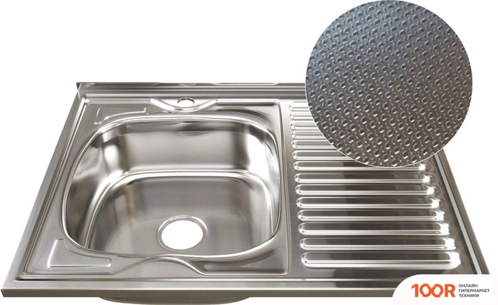 Кухонная мойка Mixline L 555234 (С СИФОНОМ) (135782)
