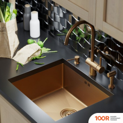 Кухонная мойка Mixline 548571 (БРОНЗА, 3 ММ) (135775)