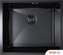 Кухонная мойка Mixline 548569 (ЧЕРНЫЙ ГРАФИТ, 3 ММ) (135773)