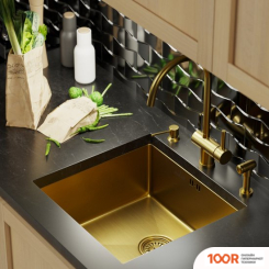 Кухонная мойка Mixline 548566 (ЗОЛОТО, 3 ММ) (135770)