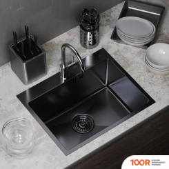 Кухонная мойка Mixline 547233 (САТИН, 3 ММ) (135760)