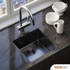 Кухонная мойка Mixline 547225 (САТИН, 3 ММ) (135752)