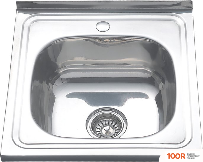 Кухонная мойка Melana MLN-5050 (ГЛУБИНА ЧАШИ 18 СМ., СТАЛЬ 0.8 ММ.) (135528)