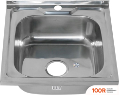 Кухонная мойка Melana MLN-5050 (ГЛУБИНА ЧАШИ 18 СМ., СТАЛЬ 0.8 ММ.) (135528)