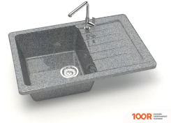 Кухонная мойка MARRBAXX ЭНДИ Z16 (ТЕМНО-СЕРЫЙ Q8) (135490)