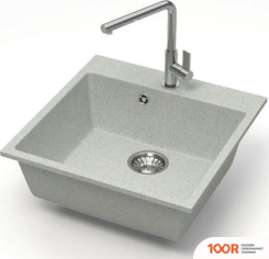 Кухонная мойка MARRBAXX КАРЕЛЬСКИЙ КАМЕНЬ МОДЕЛЬ 42/Q10 (СВЕТЛО-СЕРЫЙ) (135372)