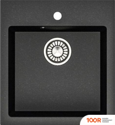 Кухонная мойка MARRBAXX КАРЕЛЬСКИЙ КАМЕНЬ МОДЕЛЬ 38/Q4 (ЧЕРНЫЙ) (135367)