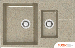 Кухонная мойка MARRBAXX КАРЕЛЬСКИЙ КАМЕНЬ МОДЕЛЬ 210/Q5 (ПЕСОЧНЫЙ) (135353)