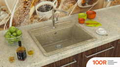 Кухонная мойка MARRBAXX ДЖЕККИ Z9 (СВЕТЛО-СЕРЫЙ Q10) (135284)