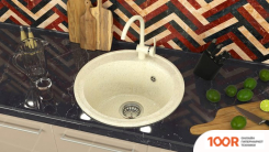 Кухонная мойка MARRBAXX ВЕНДИ Z4 (БЕЛЫЙ ЛЕД Q1) (135266)