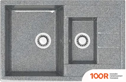Кухонная мойка MARRBAXX БЛОНДИ Z210 (ТЕМНО-СЕРЫЙ Q8) (135261)