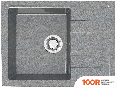 Кухонная мойка MARRBAXX АНАСТАСИЯ Z150 (ТЕМНО-СЕРЫЙ Q8) (135246)